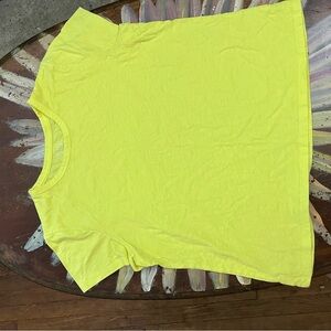 Time and Tru Vibrant Yellow Top